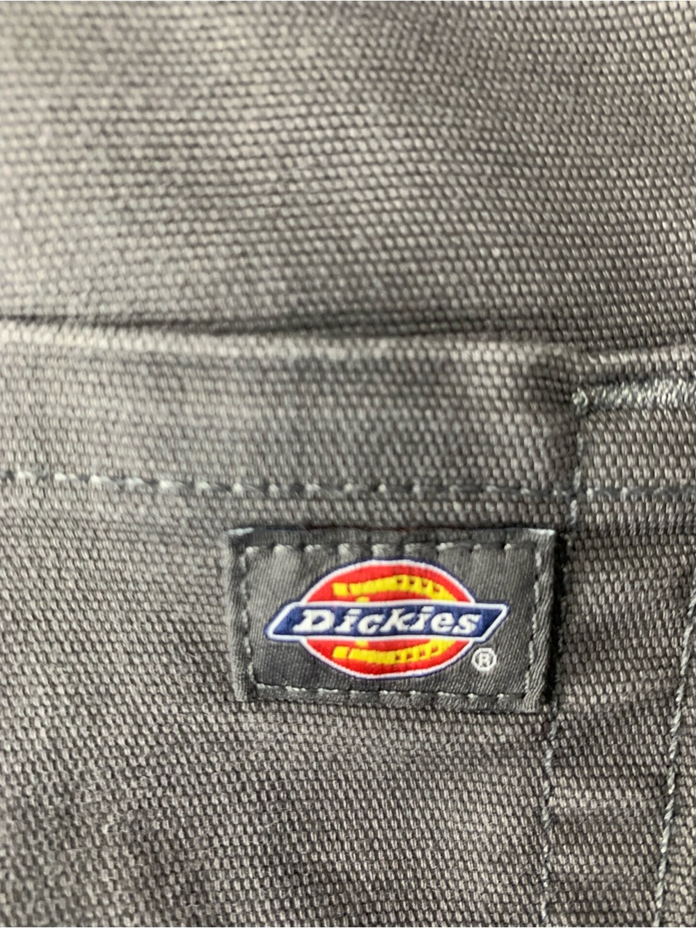 Dickies Men’s Black Relaxed Fit Jeans with Logo Patch
